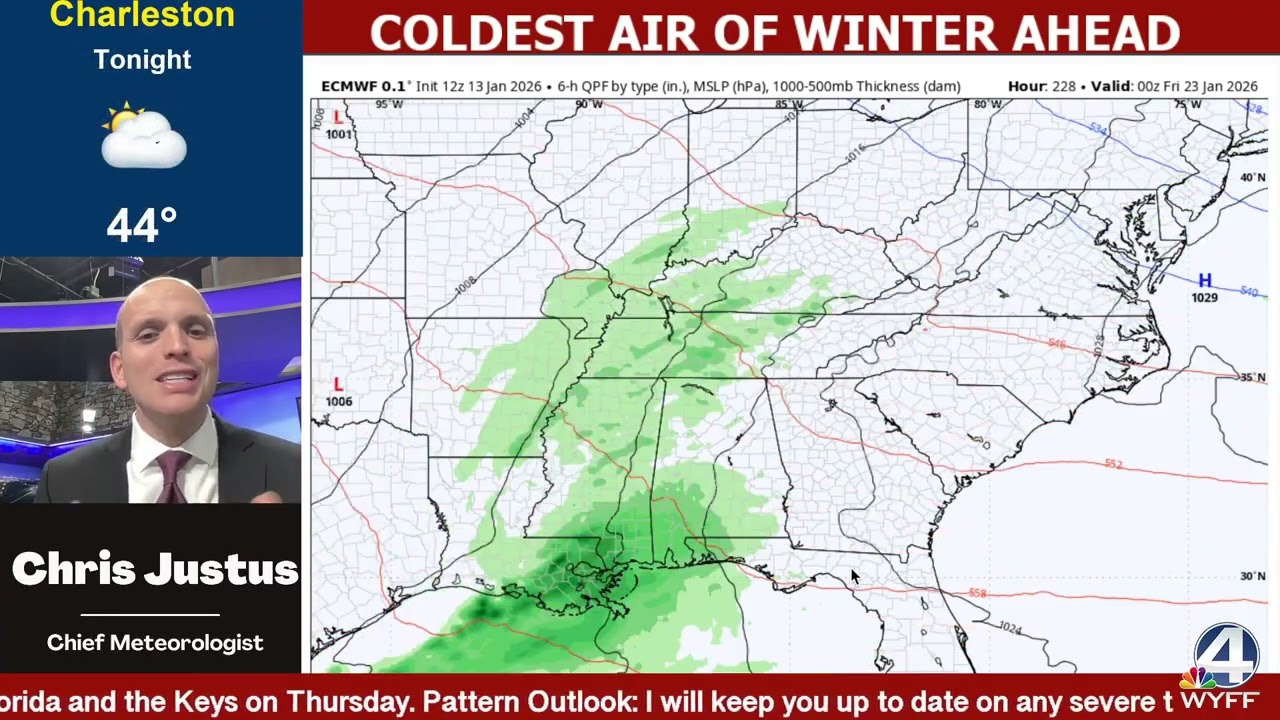 Big Cold Snap Aheads With Snow Chances