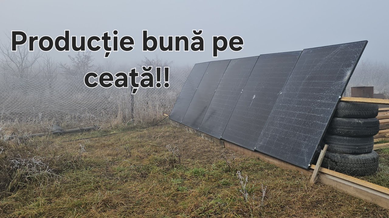 Fotovoltaicele si Ceața = Rezultat ... 