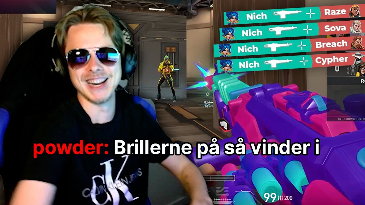 Solbrillerne reddet gamet! - Dansk VALORANT