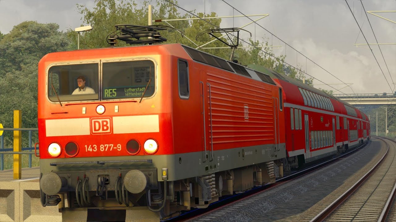 LET`S TEST Train Simulator 2014 / RE33111 - Sommergewitter mit TTB BR 143 und Szenariopaket