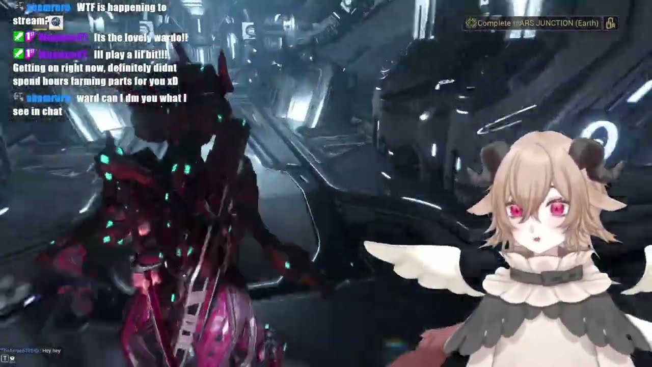 Ward-frame farming stream with Ashie!