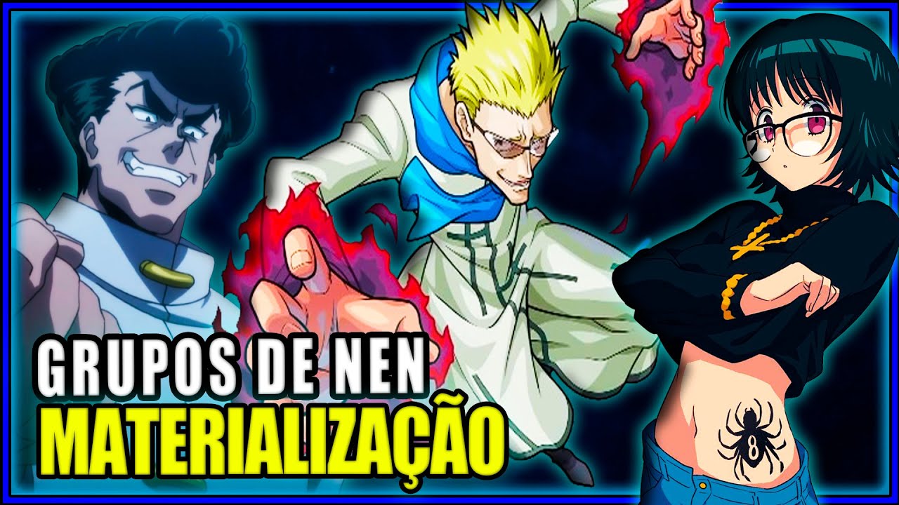 Grupos de AURA -  NEN de MATERIALIZAÇÃO EXPLICADO