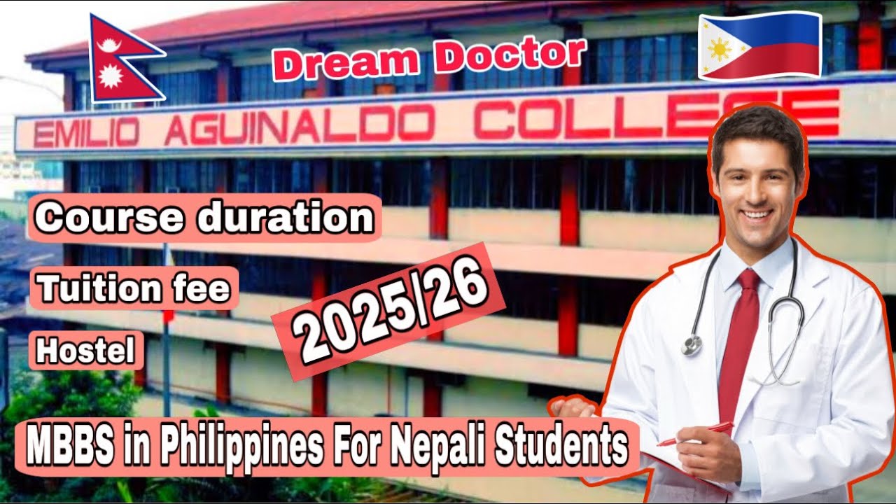 🎓🥼MBBS in Philippines for Nepali students 🇵🇭🇳🇵 Details about Emilio Aguinaldo College | Star KC