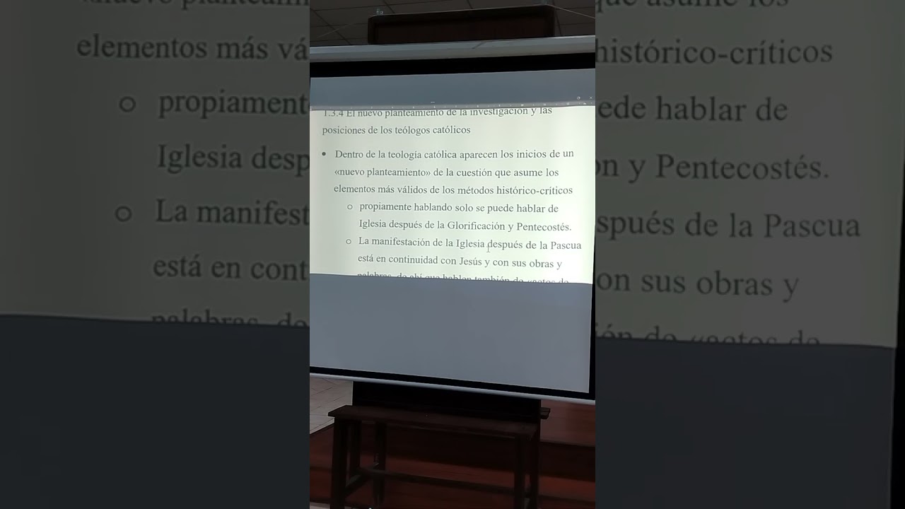 4.1 Introducción a la Eclesiologia 