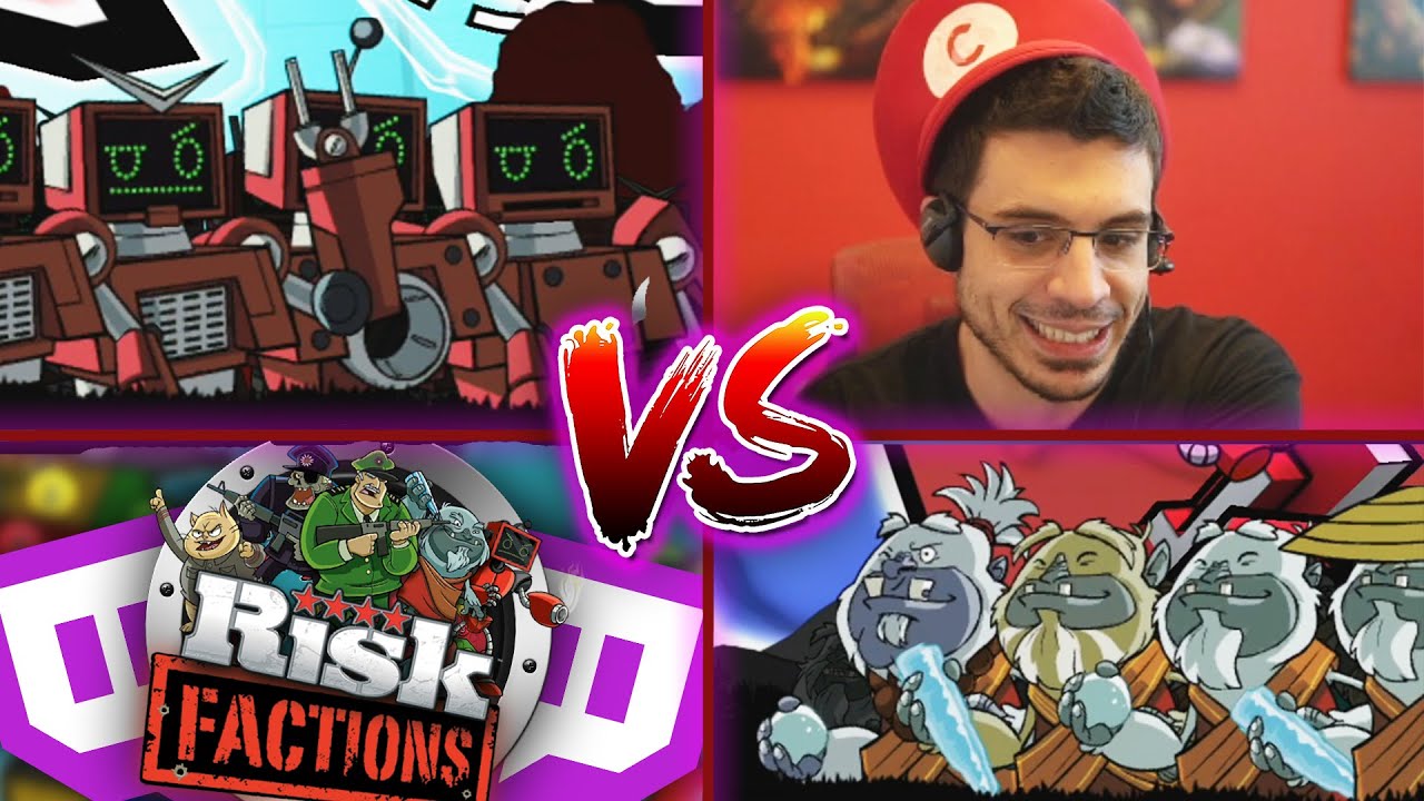 CHILLED vs CHAT! | Can the Internet Beat Me? (Risk Factions)