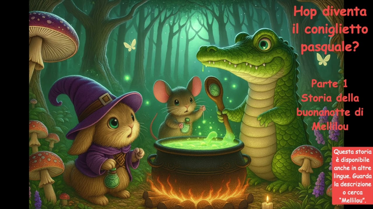 🇮🇹 Il grande sogno di Saltino 🐰 Parte 1 | Storia della buonanotte per bambini