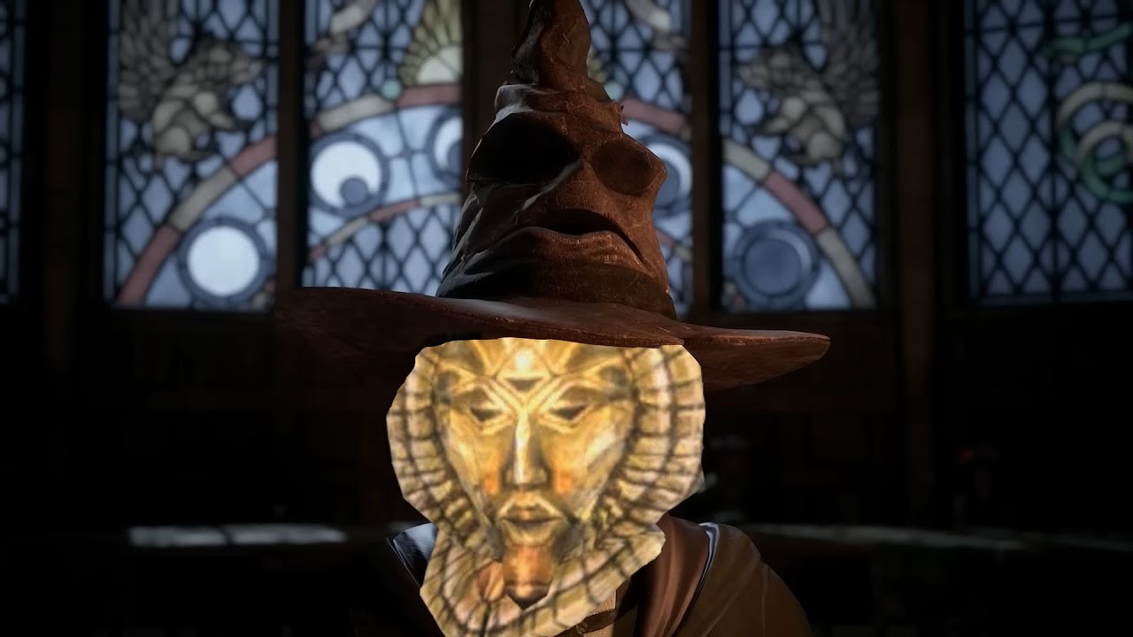 Sorting Hat chooses a House for Dagoth Ur