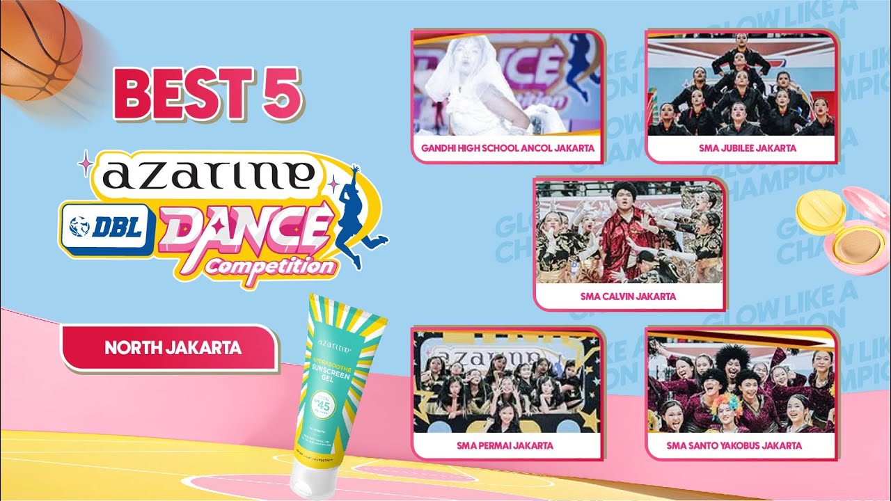 BEST FIVE DBL DANCE COMPETITION NORTH JAKARTA