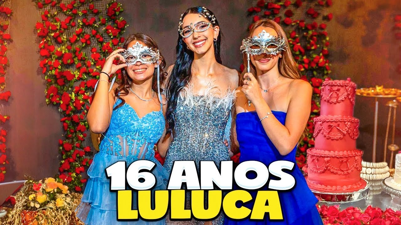 FESTA DE 16 ANOS DA LULUCA - O QUE ROLOU NA FESTA DA LULUCA- BAILE DE MÁSCARA