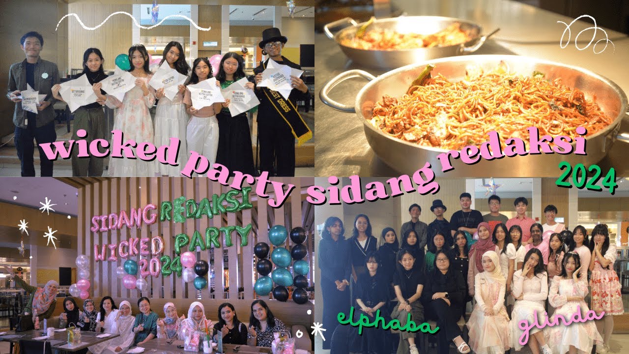 ‧₊˚🩷💚 WICKED PARTY SIDANG REDAKSI | SMK PUSAT BANDAR PUCHONG 1 📸 ₊˚⊹