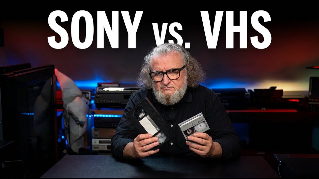 Sony kontra VHS – sekrety Video 8, o których nikt nie mówi