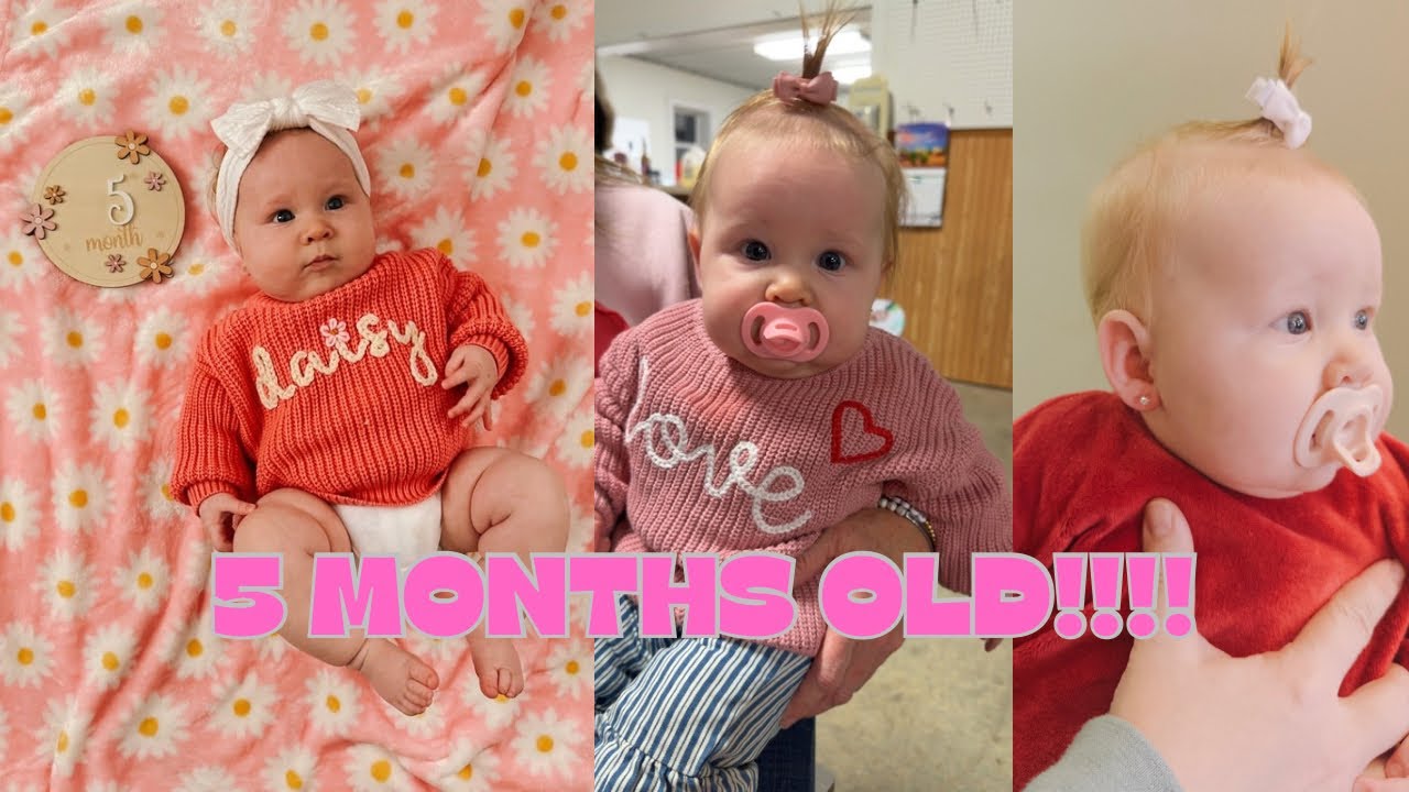 Short Family Vlog!!!! | We Now Have A 5 Month Old!!!