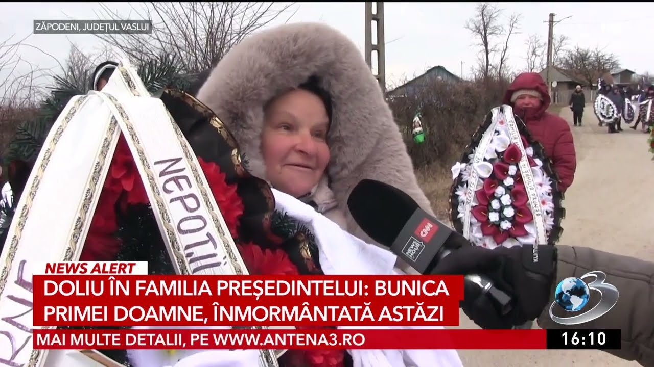 Mirabela Grădinaru a mers la &icirc;nmorm&acirc;ntarea bunicii sale fără Nicuşor Dan. Trebuia să vină