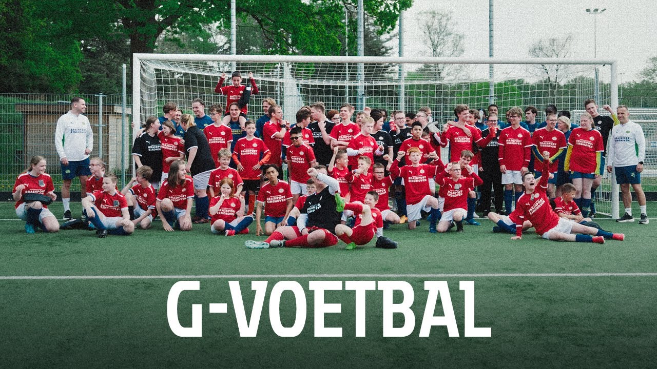 G-Voetbal met PSV O19 🥰