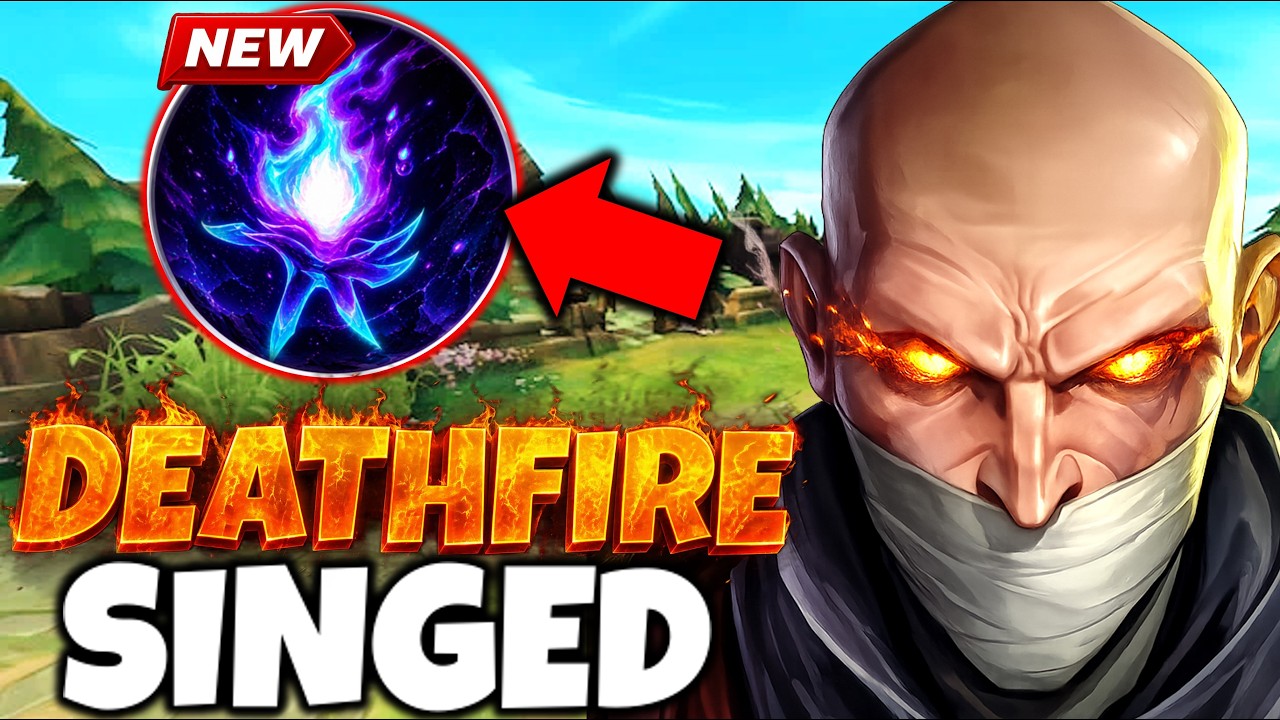 WHY THE NEW DEATHFIRE TOUCH RUNE JUST BROKE SINGED FOREVER! (THIS IS AMAZING)