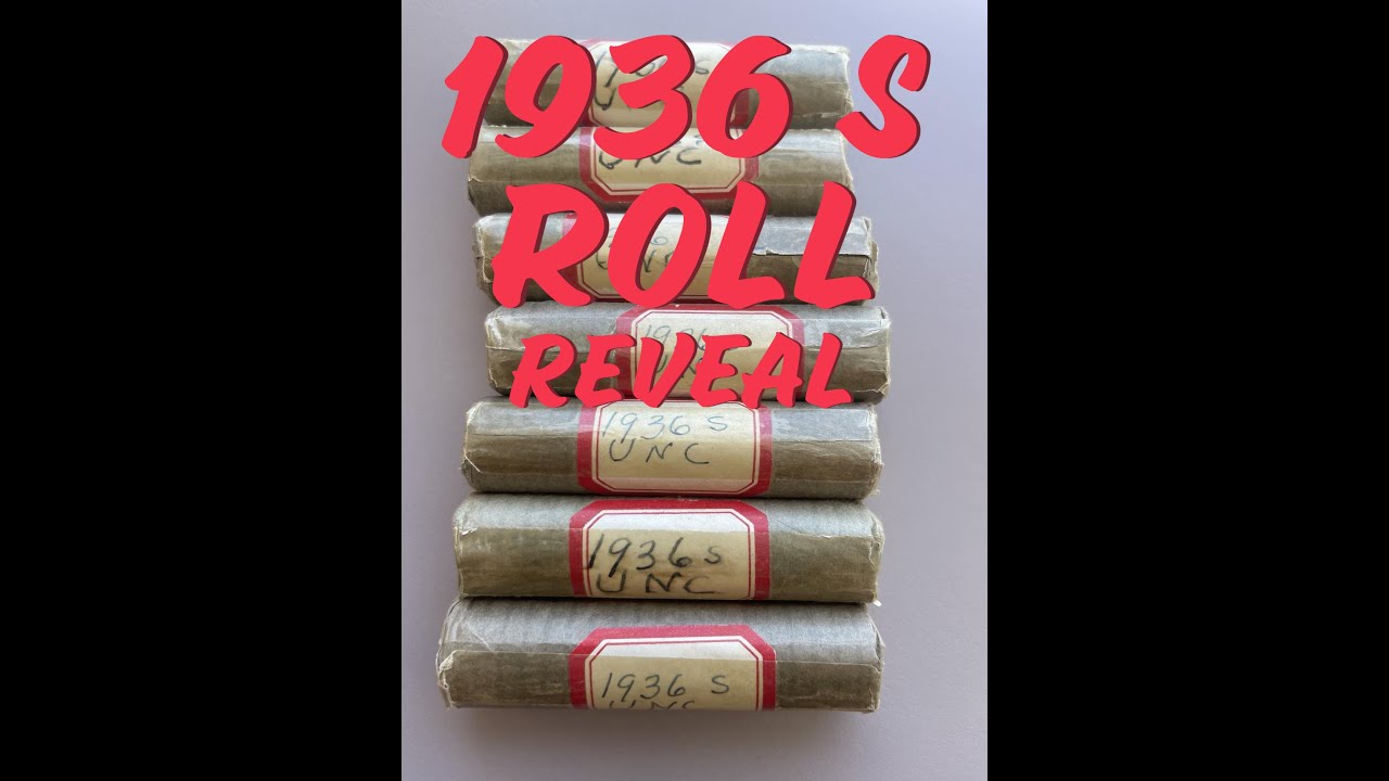 1936 S Original Lincoln Cent Roll Reveal