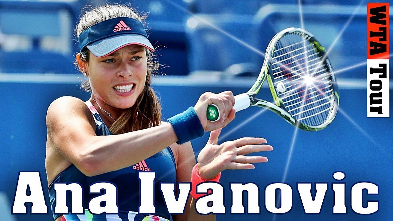 Ana Ivanovic 💖 Brutal Power.