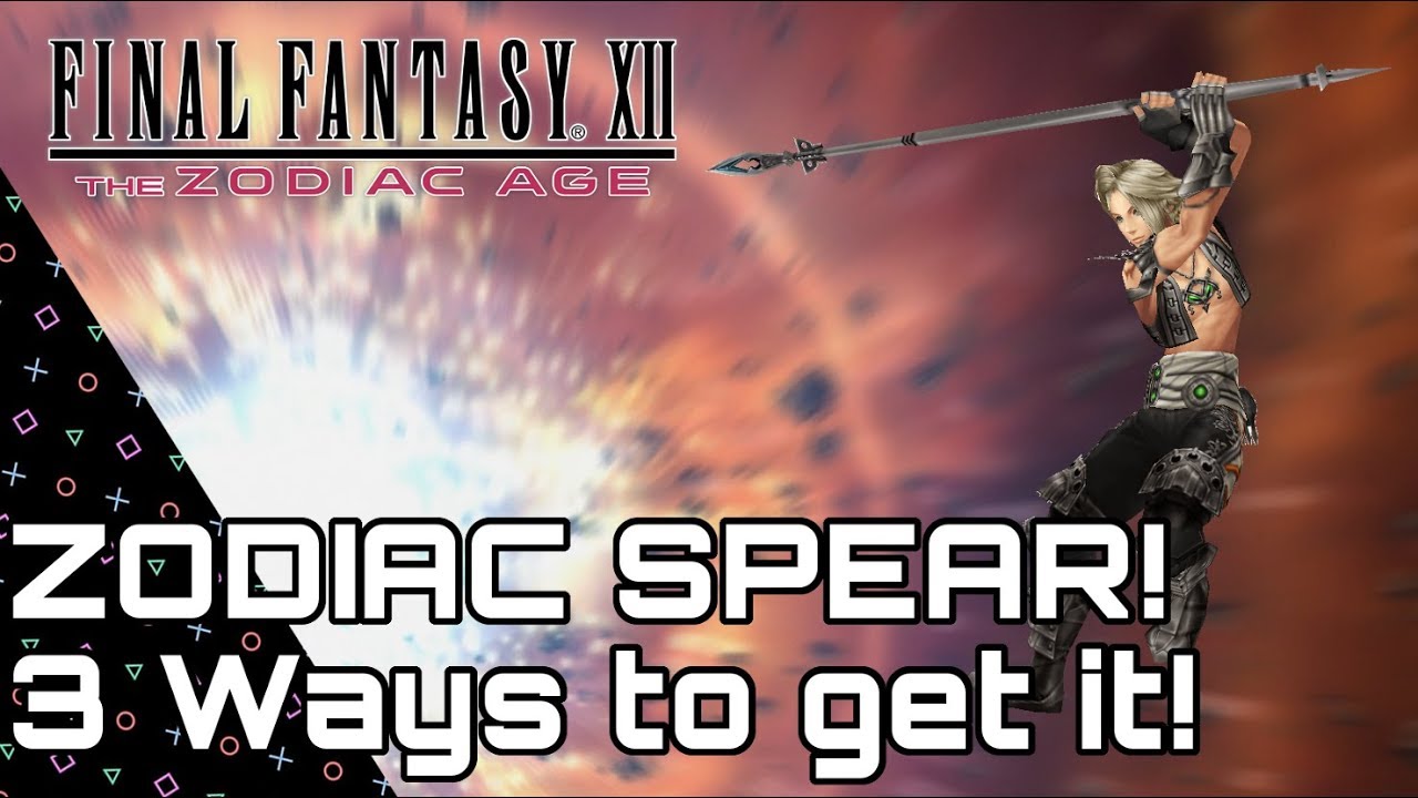 Final Fantasy XII Zodiac Age. Гайд по местонахождению копья и аддла!