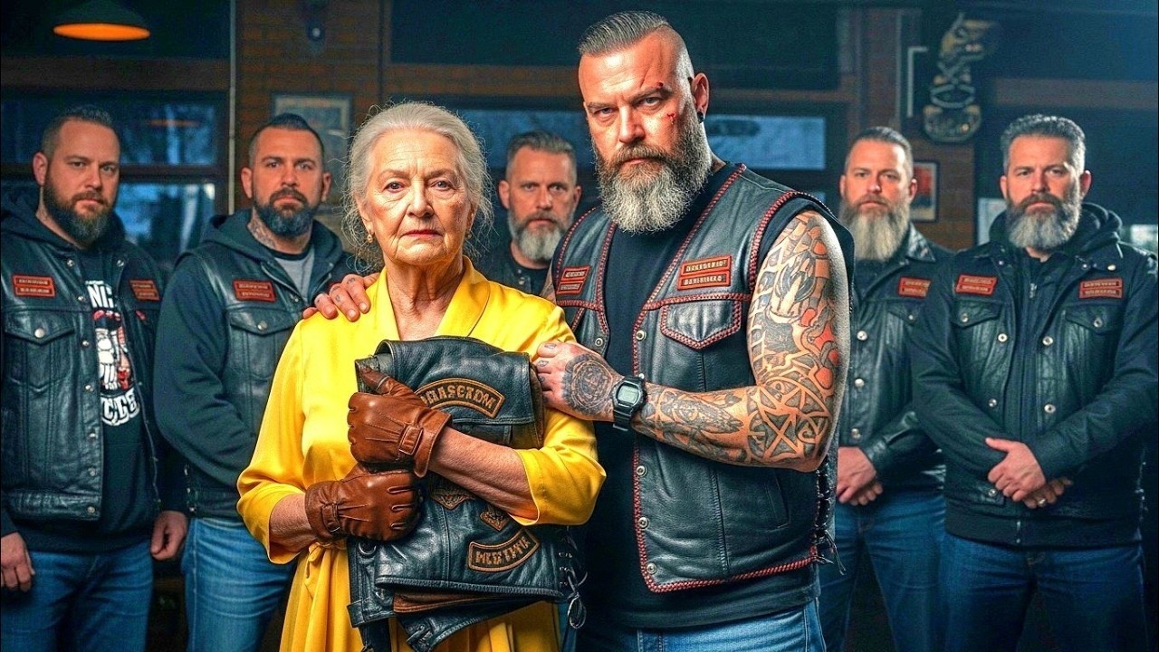 Die Hells Angels lachten über die alte Frau – bis ihr Aufnäher alles veränderte.