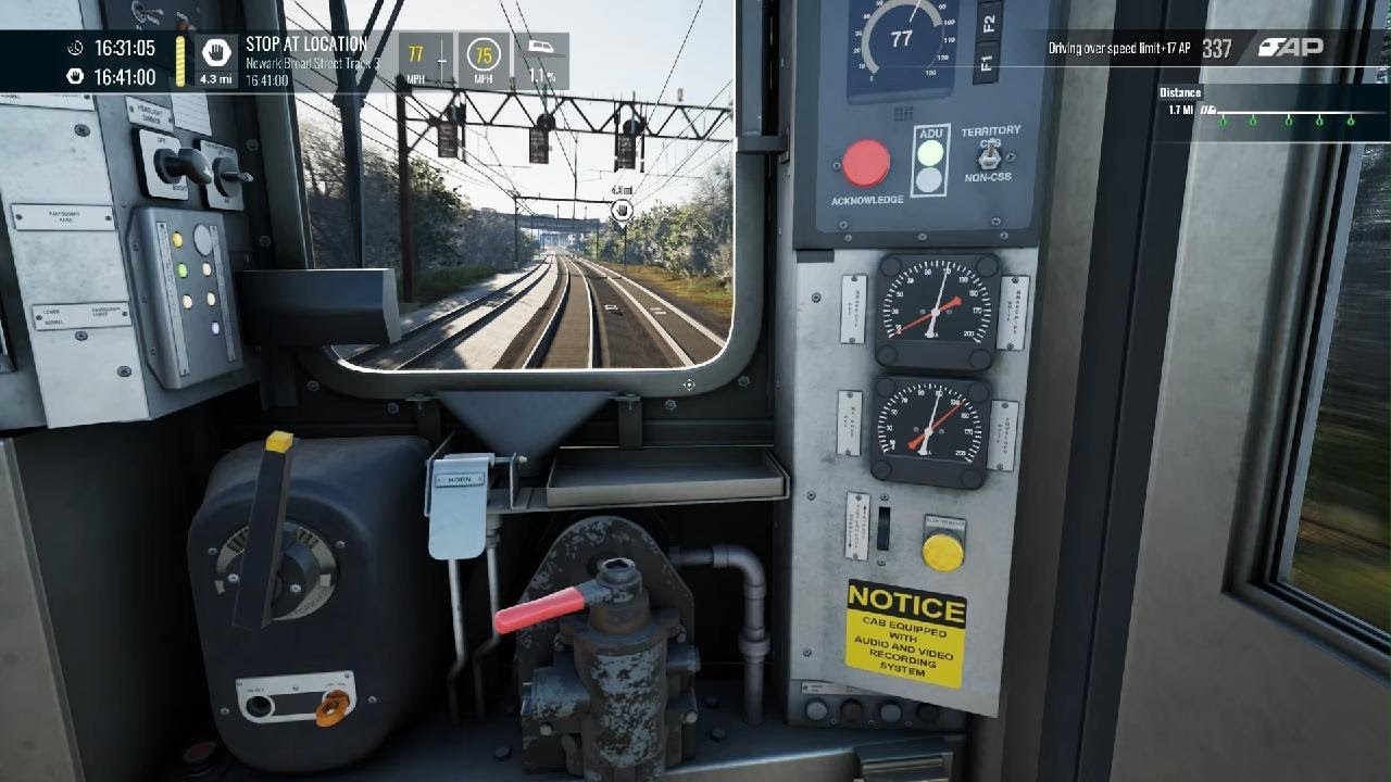 TSW 6 - Hoboken Terminal To Summit (Arrow III NJT) Skip Stop Express