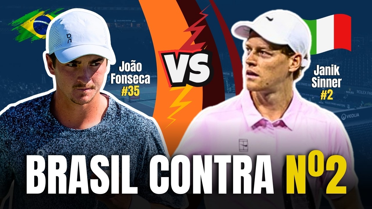 ANÁLISE PRÉ-JOGO | JOÃO FONSECA VS JANNIK SINNER | INDIAN WELLS – OITAVAS DE FINAL