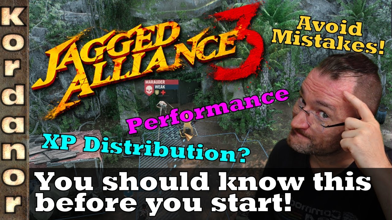 Jagged Alliance 3 - Before you start: Things to know! [EN] by Kordanor