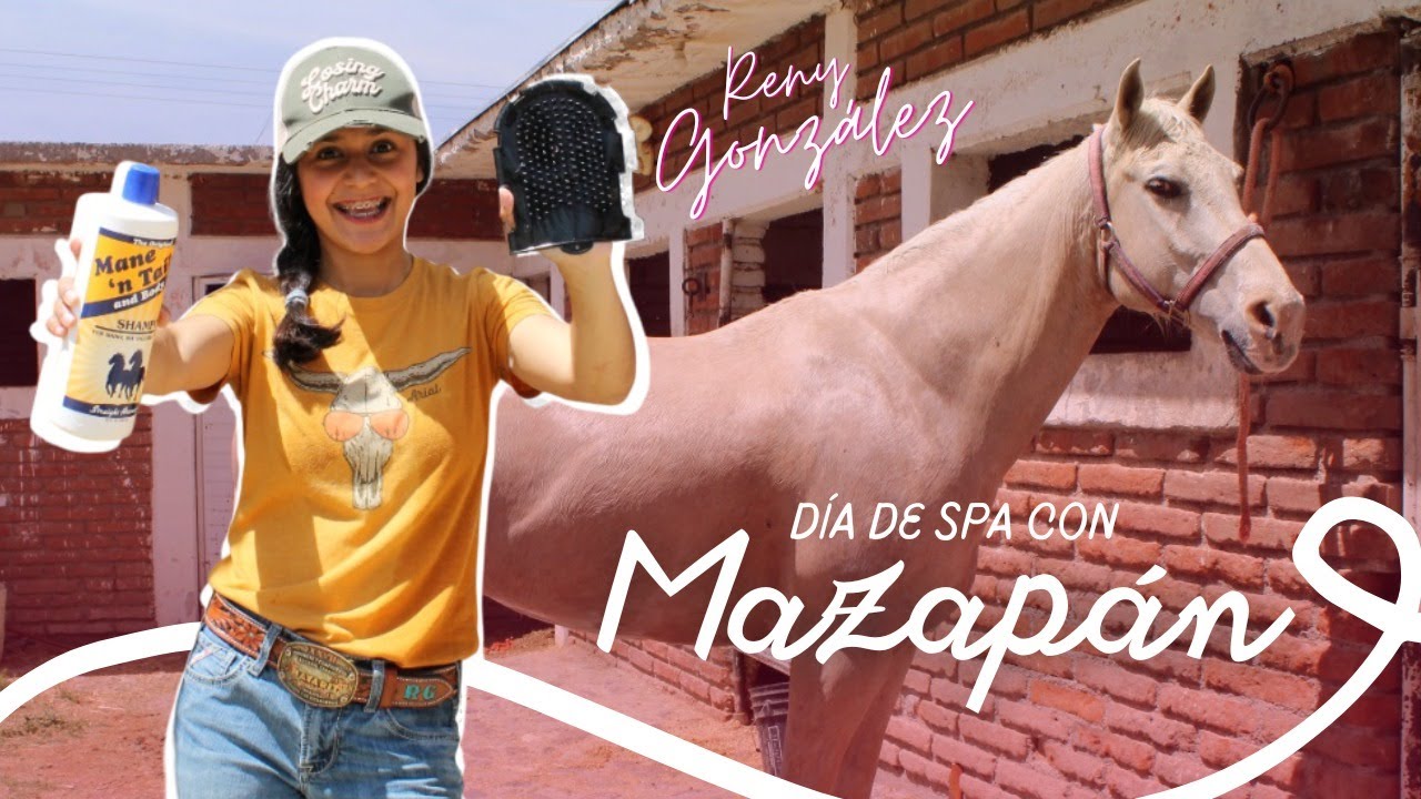 ¿Como baño a mi caballo? | Día de spa con mazapan