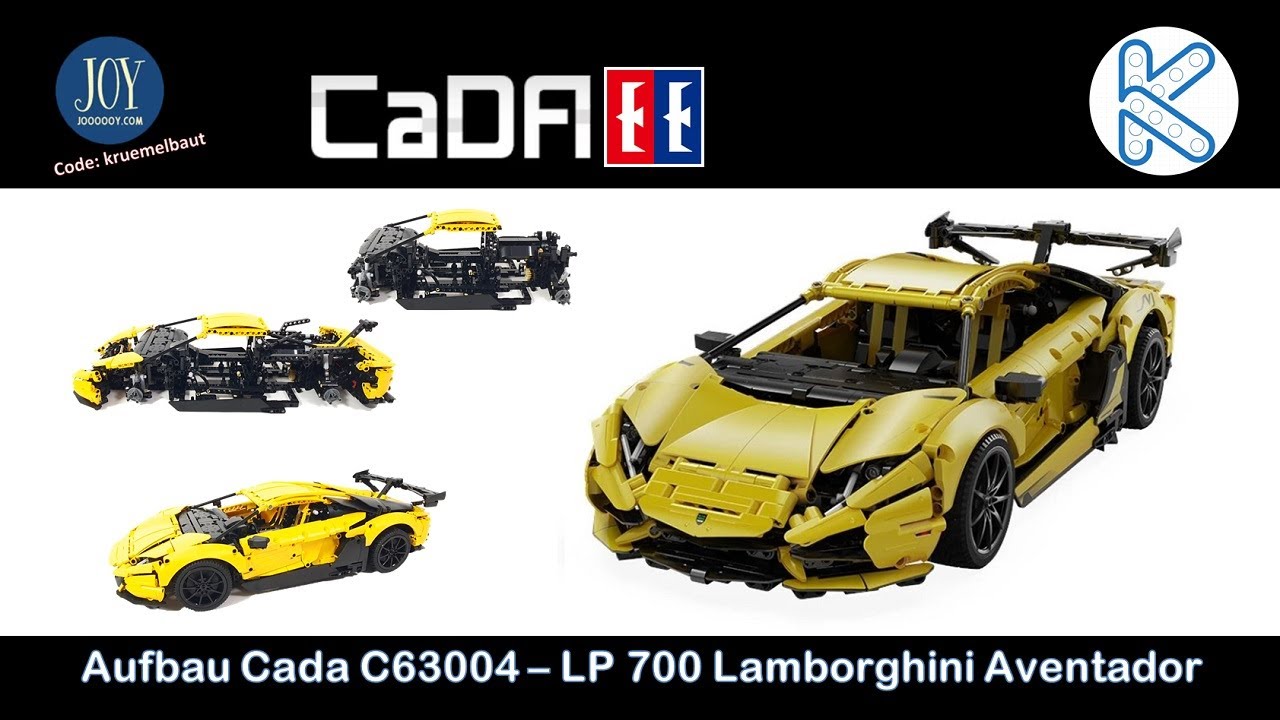 Aufbau! Cada C63004 LP700 Lamborghini Aventador