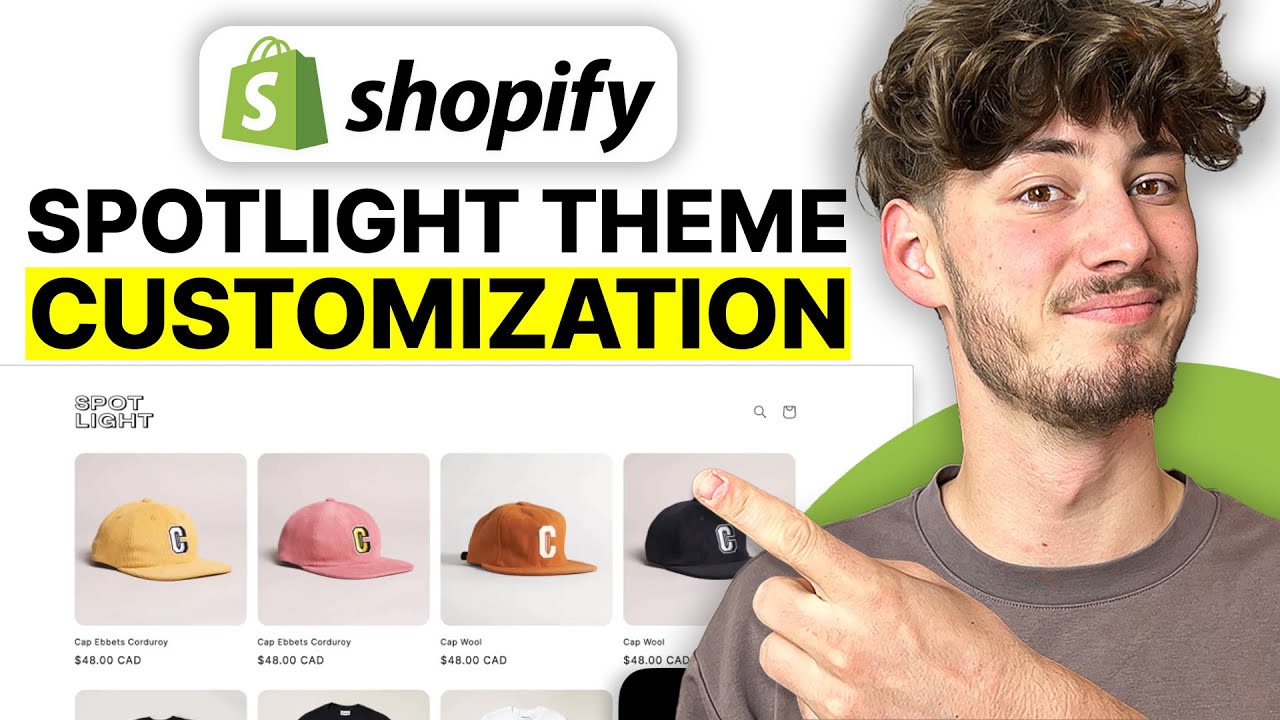 Как настроить тему Shopify Spotlight (пошаговое руководство)