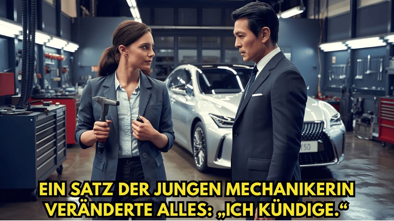 Niemand nahm die junge Mechanikerin ernst… bis der japanische CEO auftauchte!