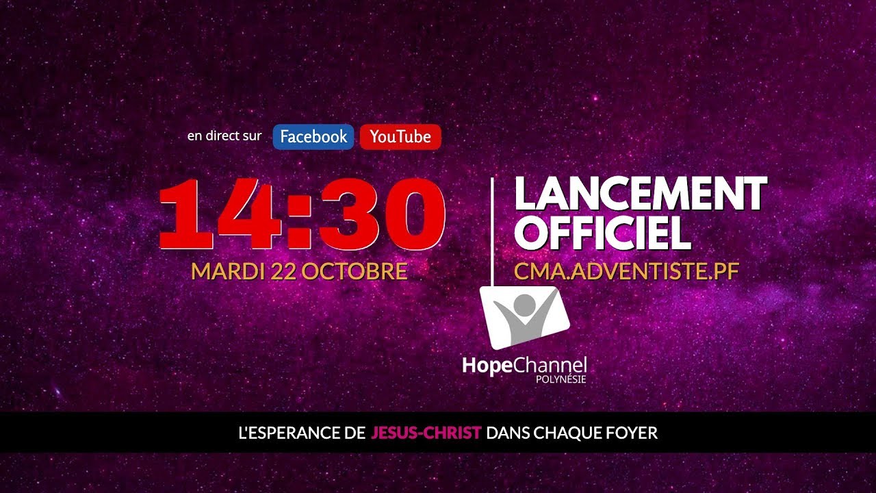 Lancement Officiel de Hope Channel Polyn&eacute;sie