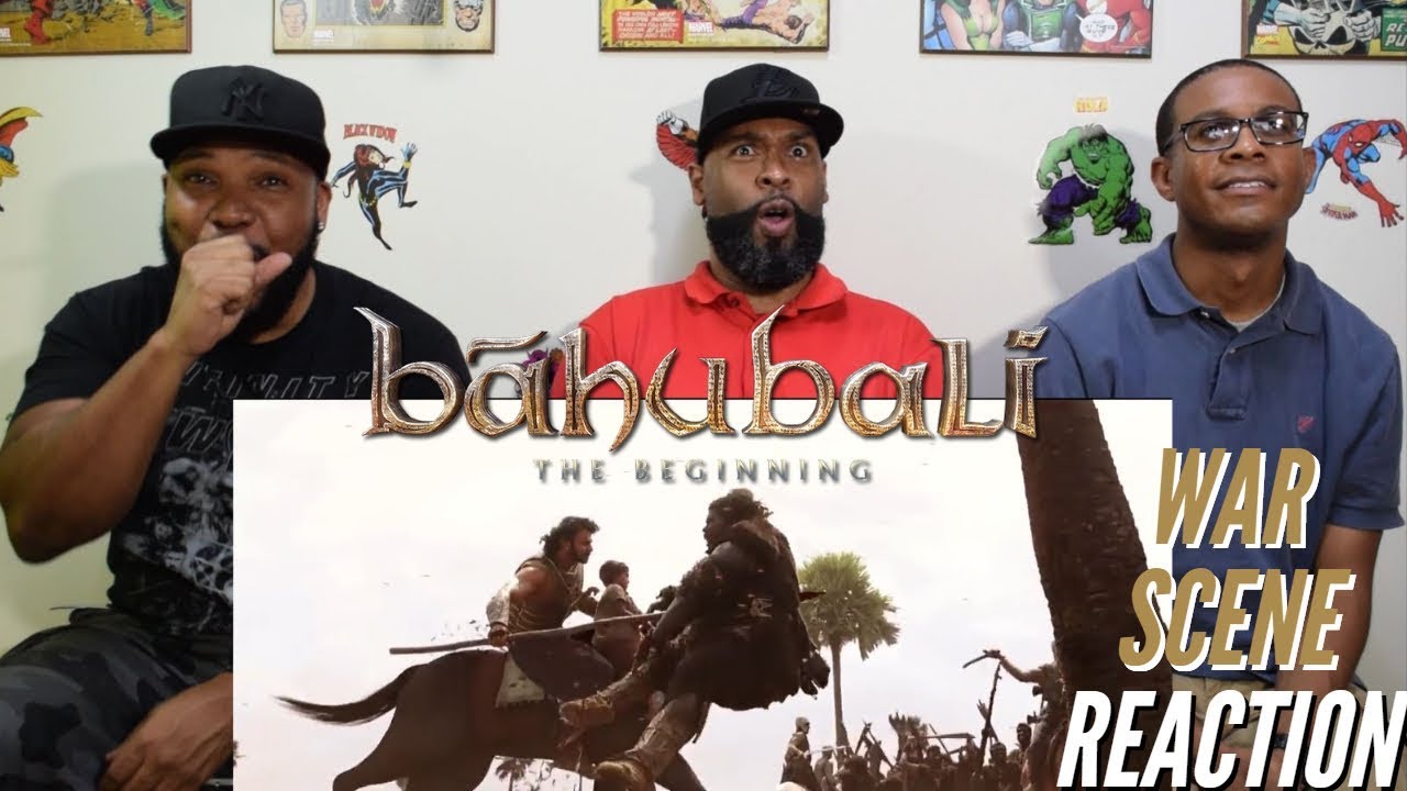 Bahubali: the Beginning War Scene Reaction