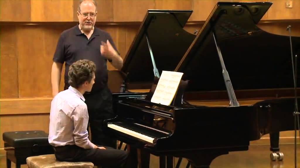 Garrick Ohlsson / Piano Masterclass / Student - Netanel Grinshtein / Jerusalem Music Centre