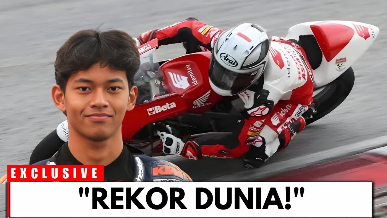 REKOR PECAH! Veda Ega Pratama Guncang Moto3 Thailand, Tim Honda HRC Beri Sinyal Khusus!