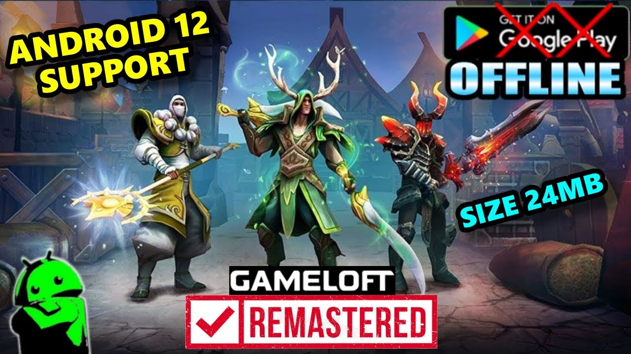 Dungeon Hunter: Curse of Heaven HD By Gameloft - Android Gameplay