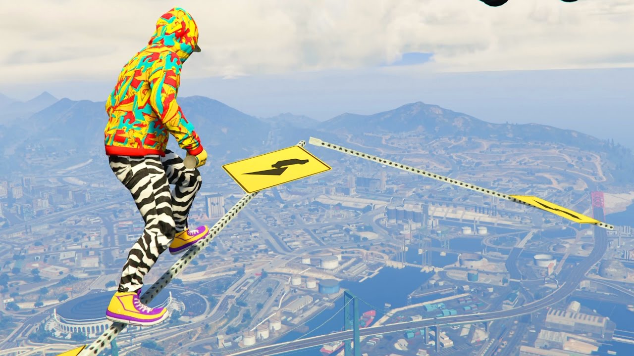PARKOUR EXTREMO! ESTO ES MUY FINO!! - GTA V ONLINE