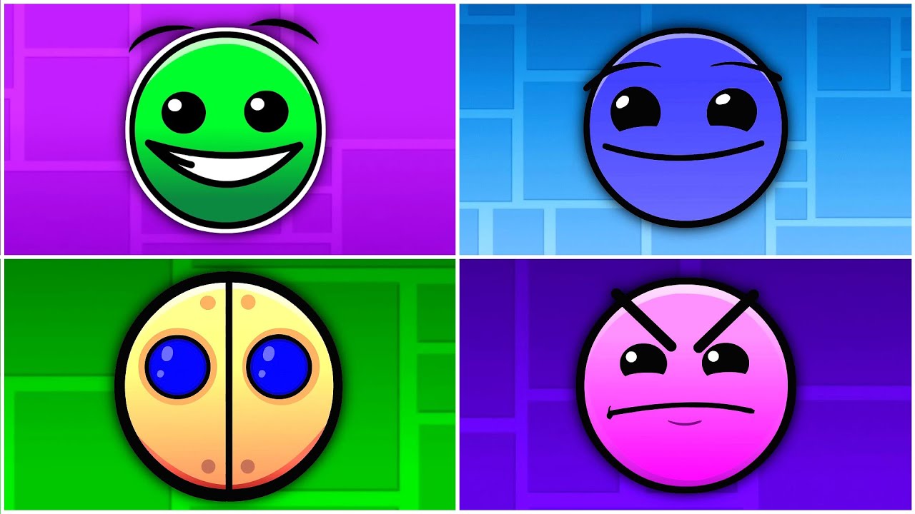 Огонь в дыре (нормальный и обратный) | Geometry Dash