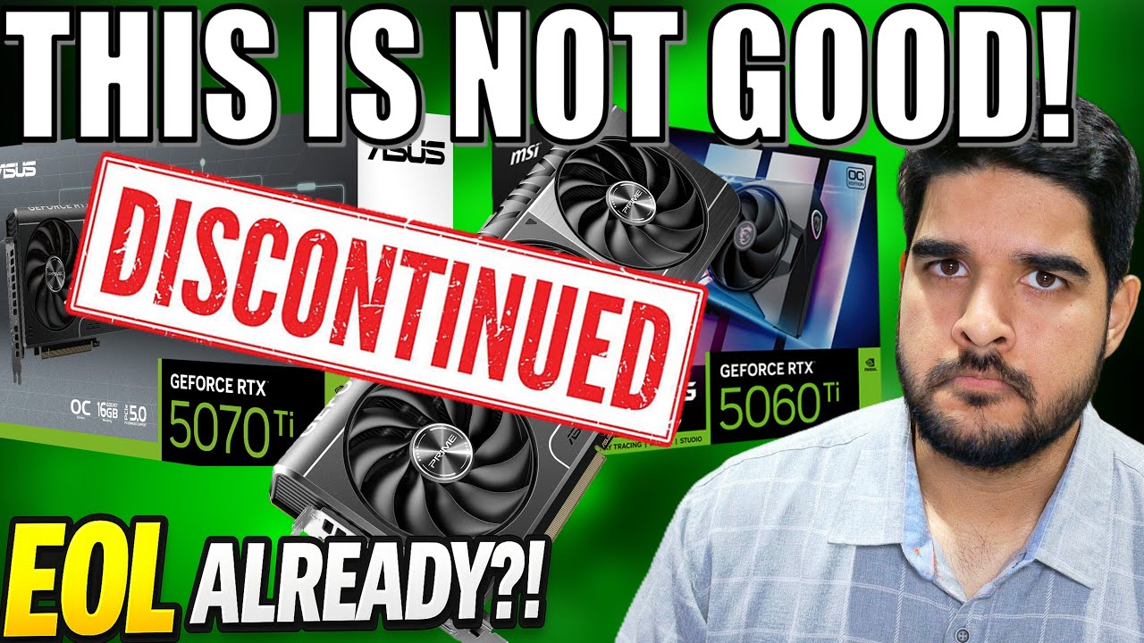 This is BAD: RTX 5070 Ti & 5060 TI 16GB &ldquo;Discontinued&rdquo; - VRAM CRISIS HITS