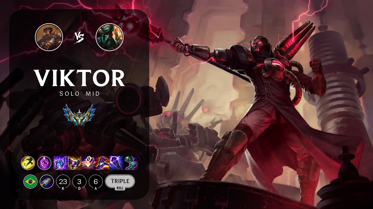Viktor Mid vs Gangplank - BR Challenger Patch 13.15
