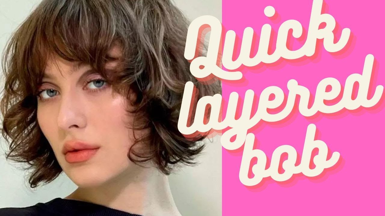 Get the Perfect Quick Layered Bob in Minutes!