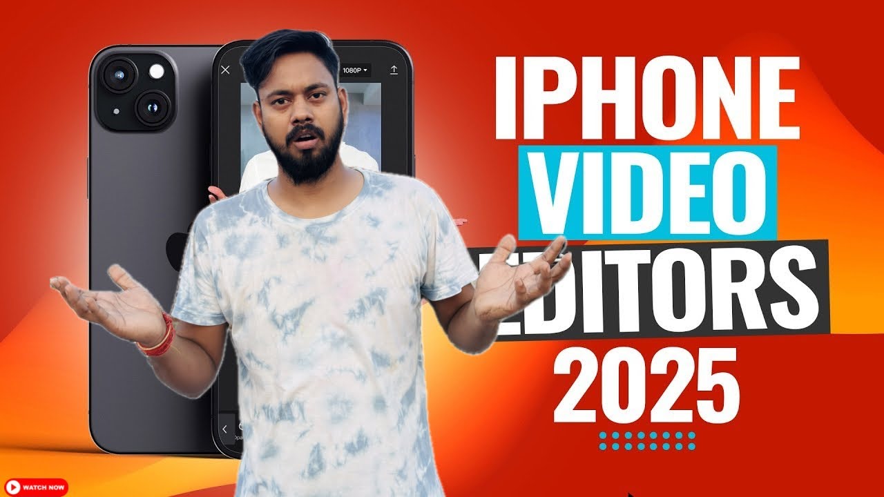 Top 5 Free Video Editing Apps for iPhone 2025 | No Watermark! 🎬