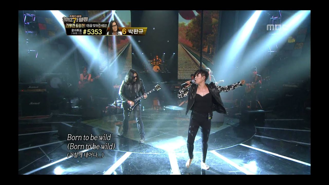 #07, Lee Eun-mi - Born to be wild, 이은미 - 본 투 비 와일드, I Am a Singer2 20121125