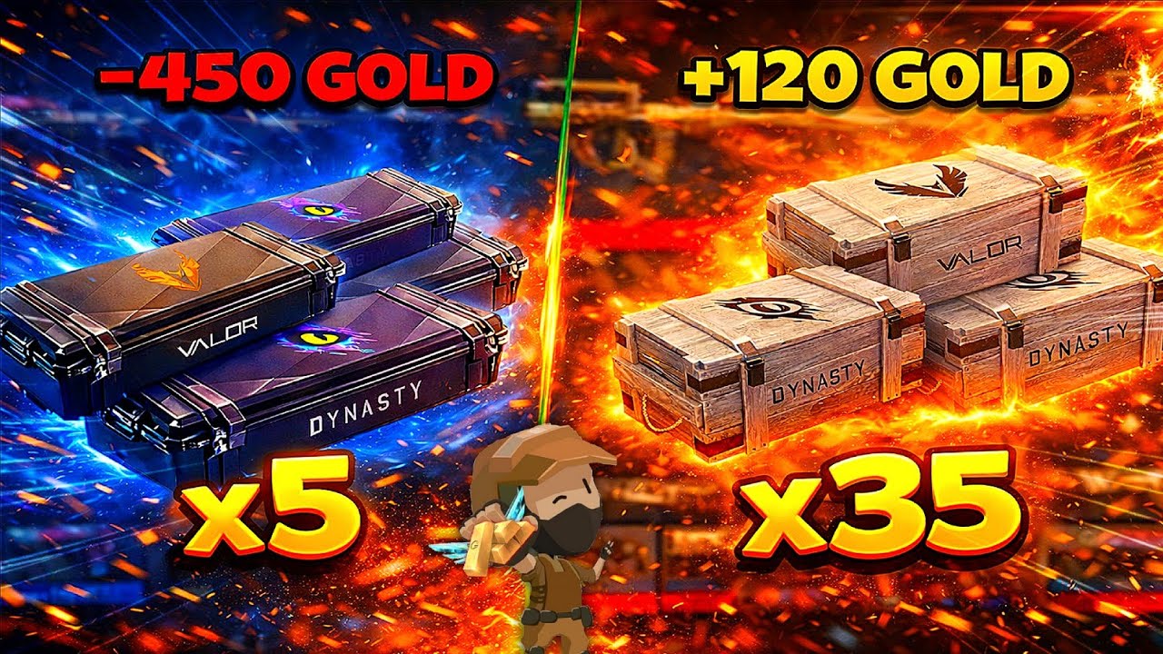 ГДЕ Я ПОЛУЧУ БОЛЬШЕ ГОЛДА⁉️😱 35 ДЕШЁВЫХ vs 5 ДОРОГИХ КЕЙСОВ🤑✅200G В ОДНОМ КЕЙСЕ #standoff2#стандофф2