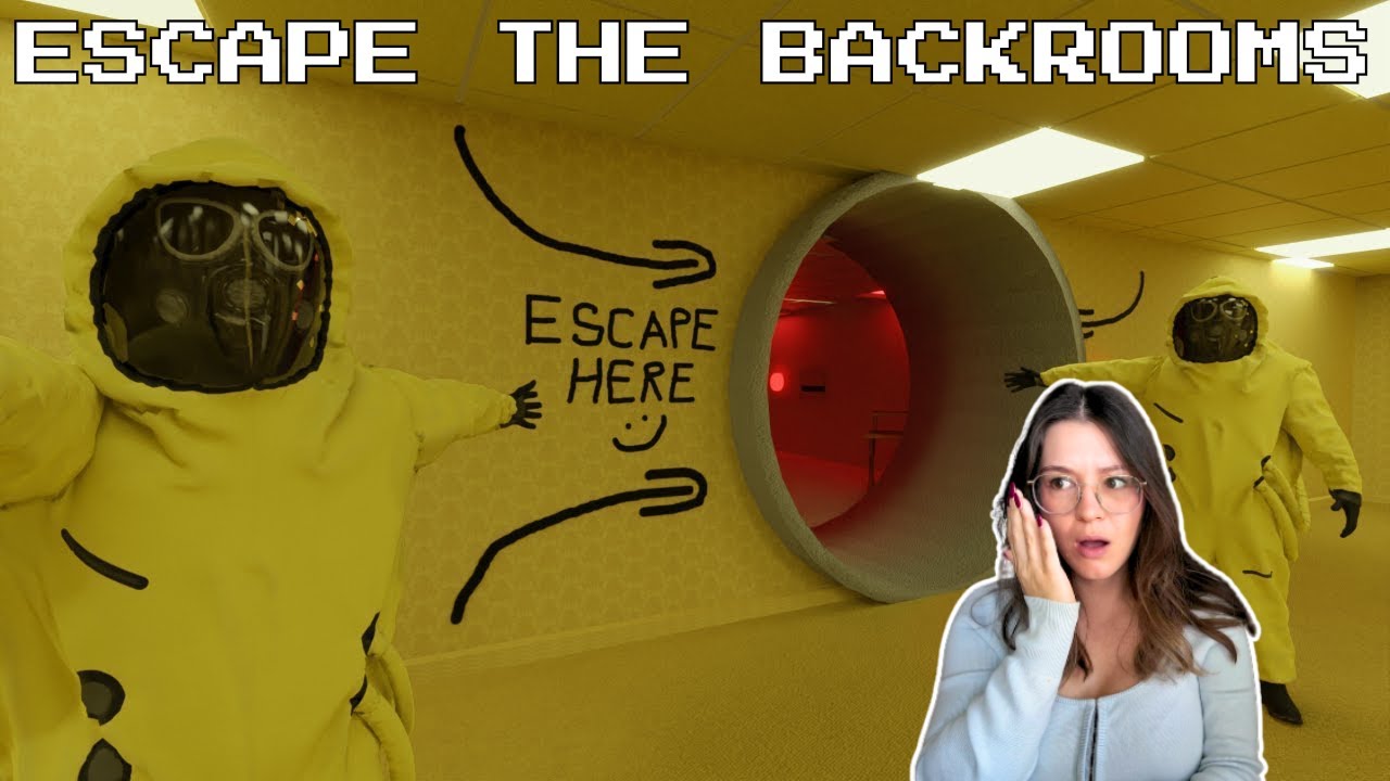 Escaping the Backrooms (Episode 3) Crashing Out? Use LMB