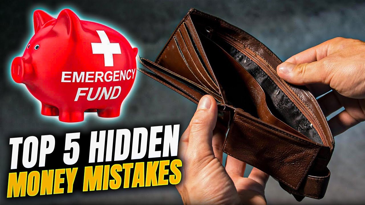 Top 5 Hidden Money Mistakes That Quietly Drain Your Wallet