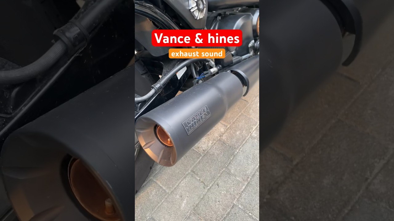 Vance&hines exhaust sound (94db) #shorts
