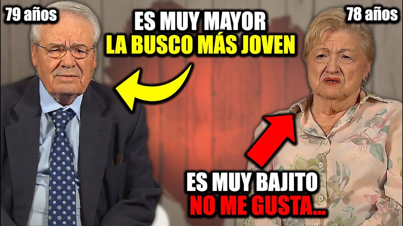 Un SOLTERO BUSCA una MUJER más JOVEN... 😱 First Dates