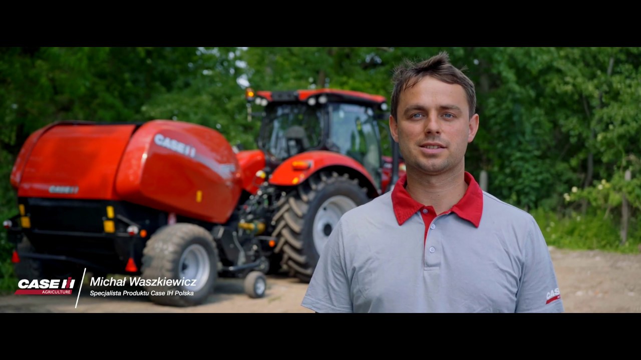 Nowa stałokomorowa prasa Case IH RB 545 ze zintegrowanym rozdrabniaczem