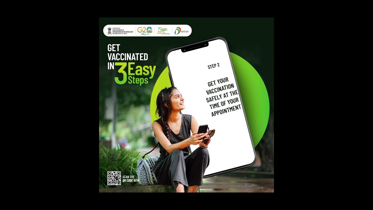 Get vaccinated in 3⃣ easy steps on #CoWINBook your slot now at  