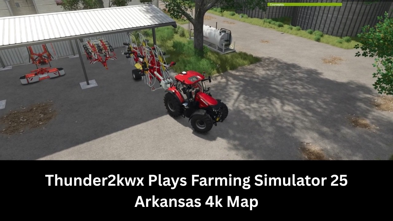 Getting Started on Arkansas 4x Map Playing Farming Simulator 25 Ep1